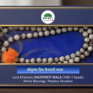 1. Spiritual & Devotional Divine Connection: Strengthens the wearer's devotion and spiritual connection to Lord Vishnu and Lord Krishna. Meditation Aid: Used for mantra chanting (Japa), especially of Vishnu or Krishna mantras (like Om Namo Bhagavate Vasudevaya), to help maintain focus and deepen concentration. Aura Purification: It is believed to possess positive vibrations that cleanse the wearer's aura and purify the surrounding environment. 2. Protection & Well-being Protection from Negativity: Acts as a spiritual shield to guard the wearer against negative energies, evil eyes, and malevolent influences. Mental Peace: Helps to calm the mind, reduce stress, anxiety, and anger, promoting inner peace and tranquility. Self-Confidence: Wearing the mala is believed to instill courage, resilience, and self-confidence in the wearer. 3. Material & Astrological Success and Prosperity: Attracts wealth, success, and fame, and is said to help the wearer achieve their goals and ambitions. Astrological Support: Some traditions believe it can help mitigate the adverse effects of malefic planets in one's horoscope, particularly the negative influences of Saturn (Shani). Harmony in Relationships: It is sometimes sought to remove hindrances in marriage and foster harmony in relationships. The Vaijayanti Mala is thus considered a powerful tool for those seeking both spiritual growth and worldly success, blessed by the highest deities of the Vaishnava tradition. Would you like me to focus on any of these aspects—such as the mantras used, or the rules for wearing and caring for the mala?